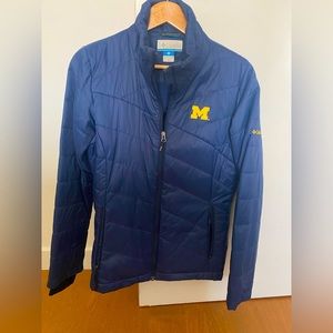 Michigan women’s Columbia waterproof jacket